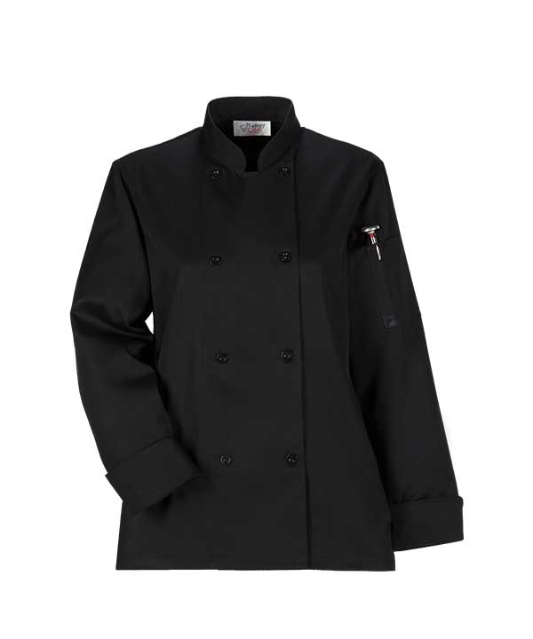 Women's Traditional Chef Coat - #303-LS - Image 2