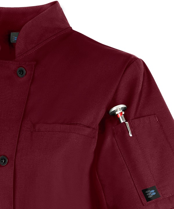 Women's CookCool® Panel Chef Coat #343 - Image 4