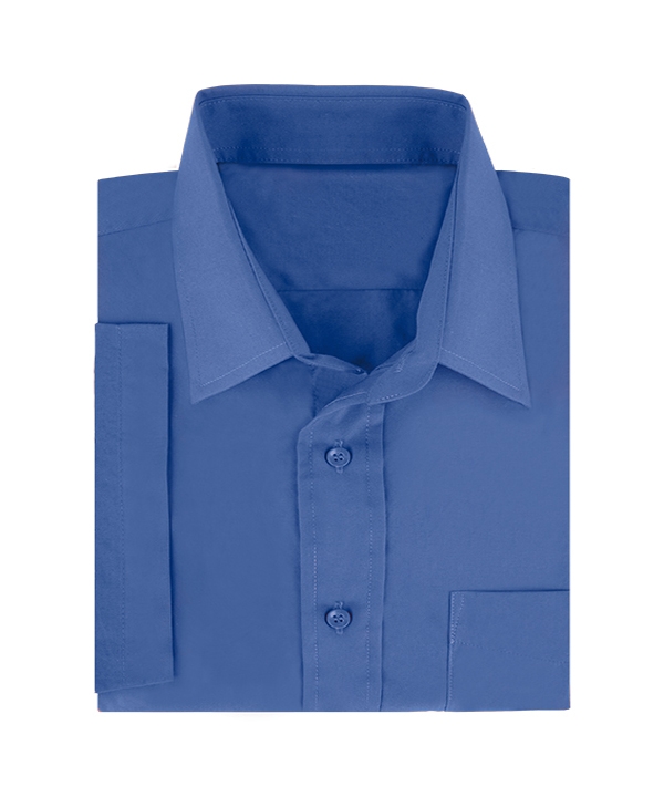 Men's Short Sleeve Broadcloth Shirt #N512