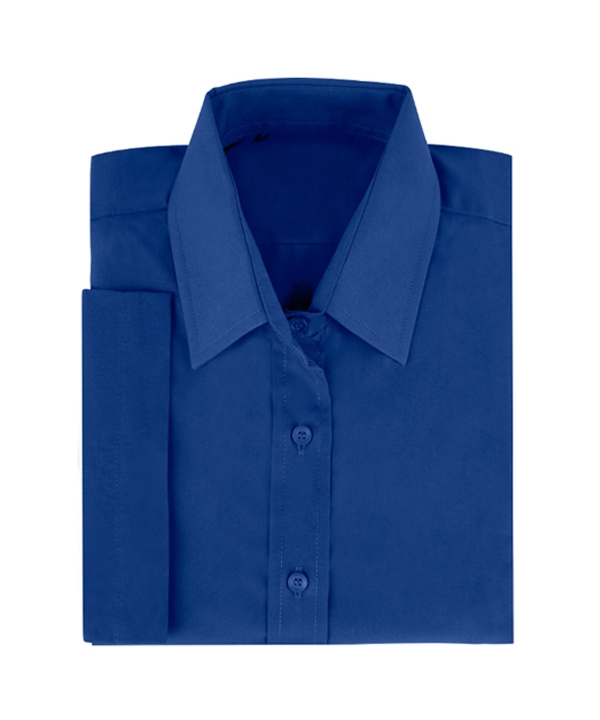 Women's Short Sleeve Broadcloth Shirt #N612 - Image 4